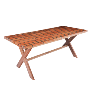 Mesa comedor pigmento verde