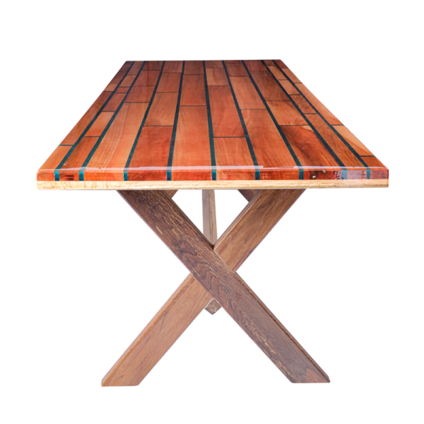 Mesa comedor pigmento verde - Image 5